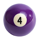 billiard ball 4