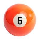 billiard ball 5