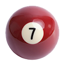 billiard ball 7