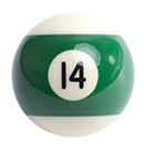 pool ball 14