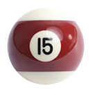 pool ball 15